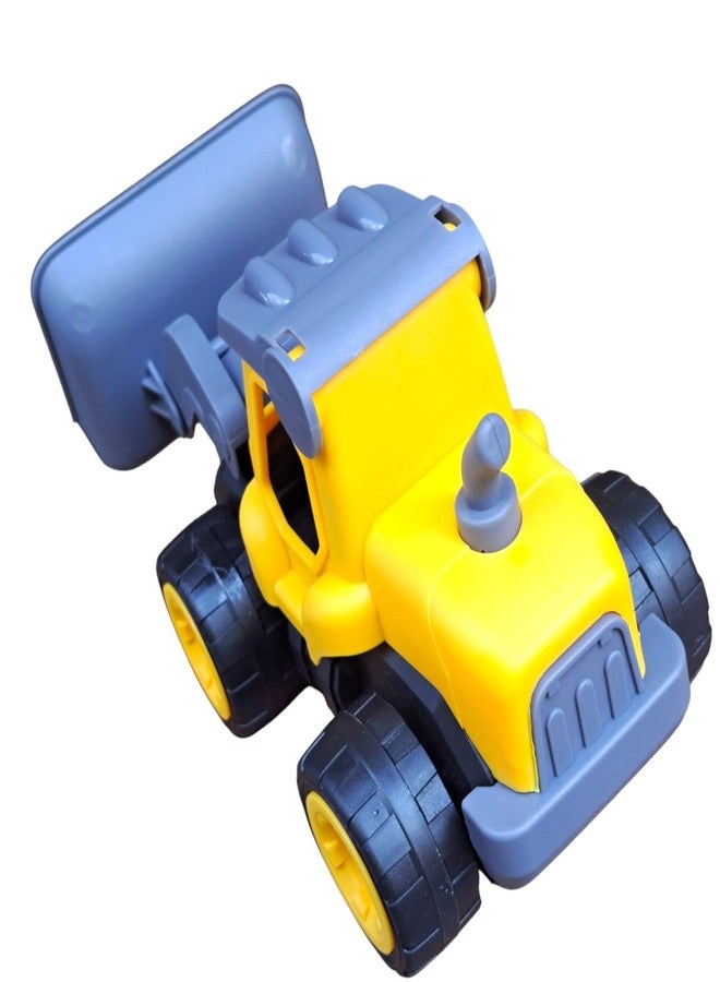 JNiL Unbreakable Friction Power Construction Road Breaker Tractor Toy for Kids Toddlers boy Children Toys (Yellow) - Image 4